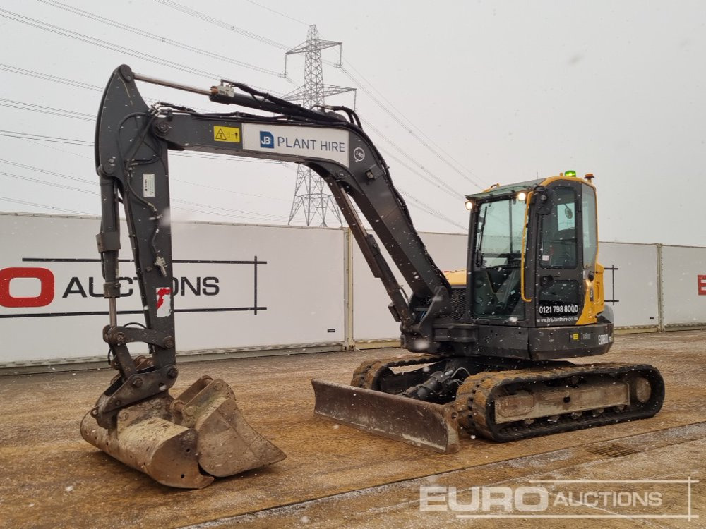 2020 Volvo ECR88D - Μίνι εκσκαφέας: φωτογραφία 1 2020 Volvo ECR88D - Μίνι εκσκαφέας: φωτογραφία 1