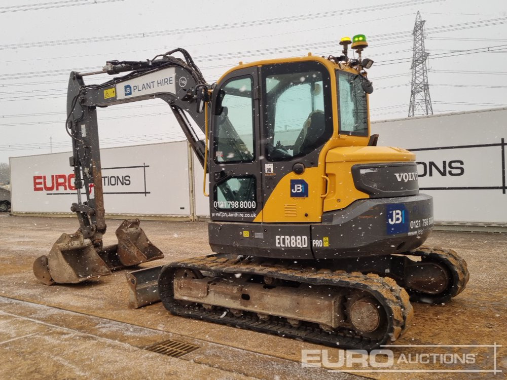 2020 Volvo ECR88D - Μίνι εκσκαφέας: φωτογραφία 3 2020 Volvo ECR88D - Μίνι εκσκαφέας: φωτογραφία 3