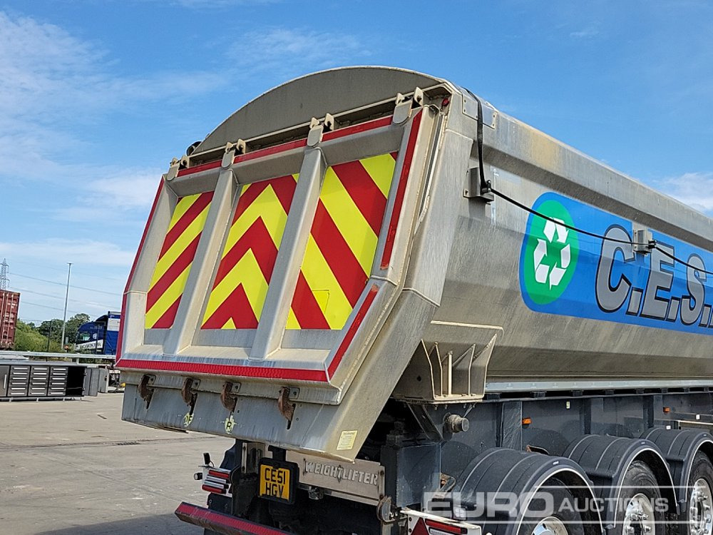 Επικαθήμενο ανατρεπόμενο 2020 Weightlifter Tri Axle Bulk Tipping Trailer, Easy Sheet: φωτογραφία 15