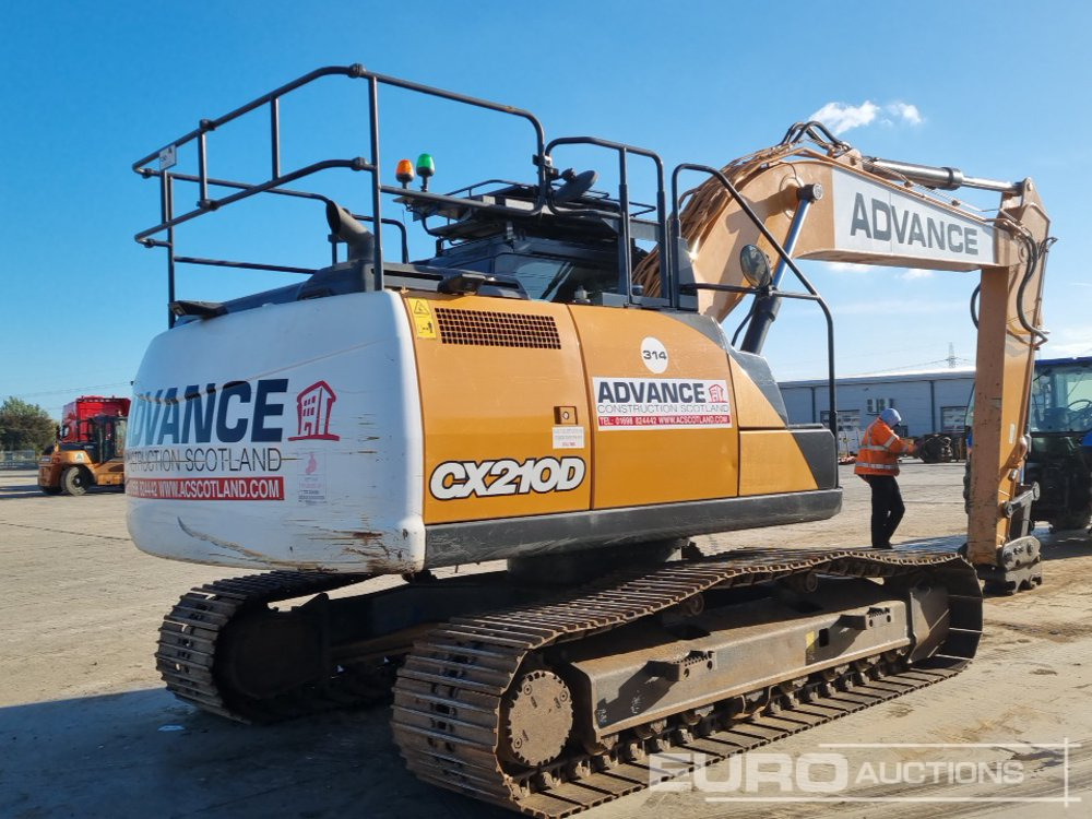 2021 Case CX210D - Ερπυστριοφόρος εκσκαφέας: φωτογραφία 5 2021 Case CX210D - Ερπυστριοφόρος εκσκαφέας: φωτογραφία 5