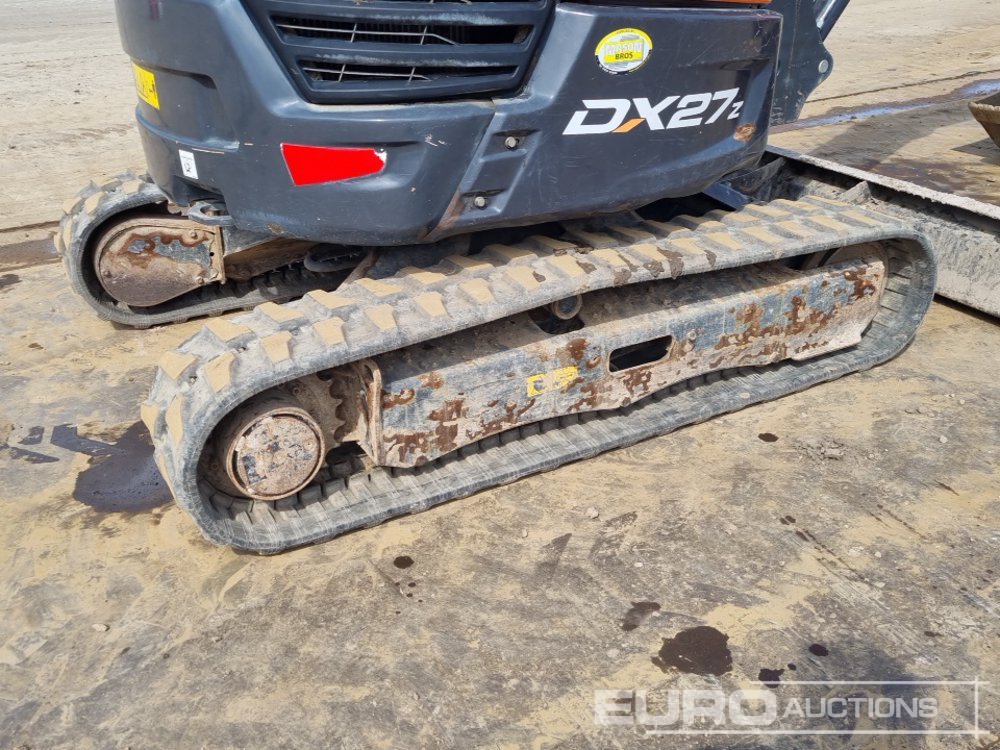 Μίνι εκσκαφέας 2021 Doosan DX27Z: φωτογραφία 14