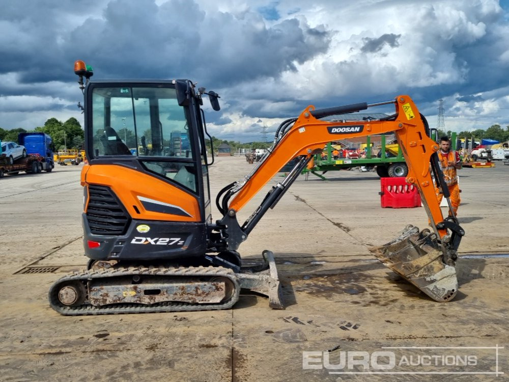 Μίνι εκσκαφέας 2021 Doosan DX27Z: φωτογραφία 6