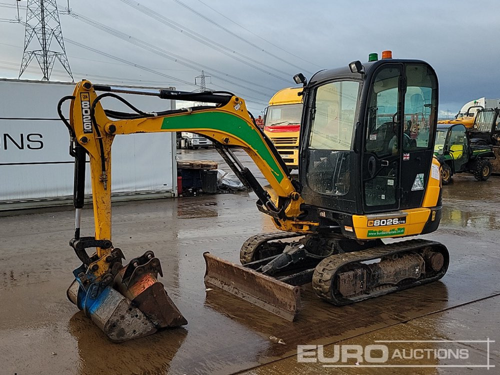 2021 JCB 8026CTS - Μίνι εκσκαφέας: φωτογραφία 1 2021 JCB 8026CTS - Μίνι εκσκαφέας: φωτογραφία 1