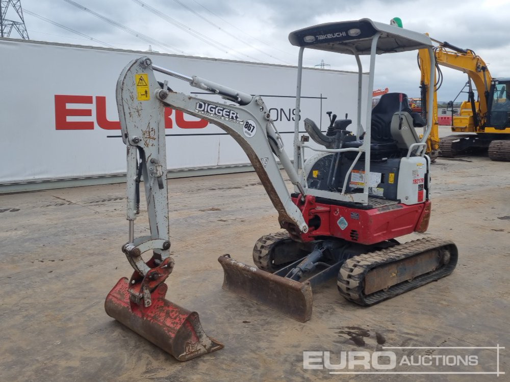 2021 Takeuchi TB217R - Μίνι εκσκαφέας: φωτογραφία 1 2021 Takeuchi TB217R - Μίνι εκσκαφέας: φωτογραφία 1