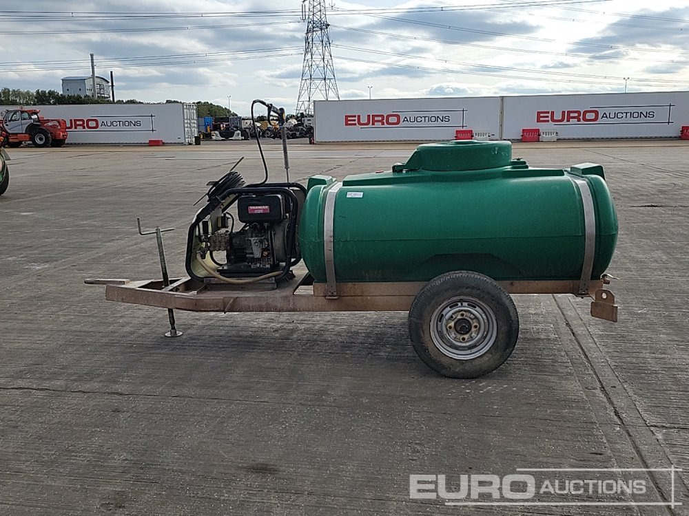 2021 Trailer Engineering Single Axle Plastic Water Bowser, Yanmar Pressure Washer - Πλυστικό μηχάνημα: φωτογραφία 2 2021 Trailer Engineering Single Axle Plastic Water Bowser, Yanmar Pressure Washer - Πλυστικό μηχάνημα: φωτογραφία 2