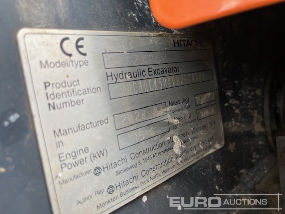 2022 Hitachi ZX26U-6 YLR - Μίνι εκσκαφέας: φωτογραφία 4 2022 Hitachi ZX26U-6 YLR - Μίνι εκσκαφέας: φωτογραφία 4