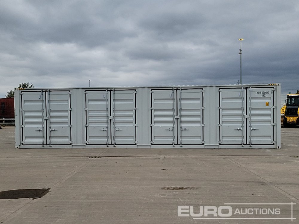 2025 40' x 8' High Cube Container, 4 Side Doors, 1 End Door (Cannot Be Reconsigned) - Εμπορευματοκιβώτιο: φωτογραφία 2 2025 40' x 8' High Cube Container, 4 Side Doors, 1 End Door (Cannot Be Reconsigned) - Εμπορευματοκιβώτιο: φωτογραφία 2