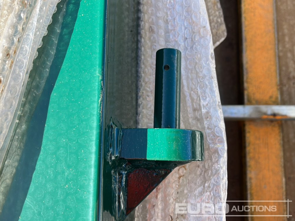 Εξοπλισμού κατασκευών 3m x 2.3m Heavy Duty Galvanized Powder Coated Gate (2 of), 100mm x 100mm Post (2 of), Assembly Kit (Green): φωτογραφία 21
