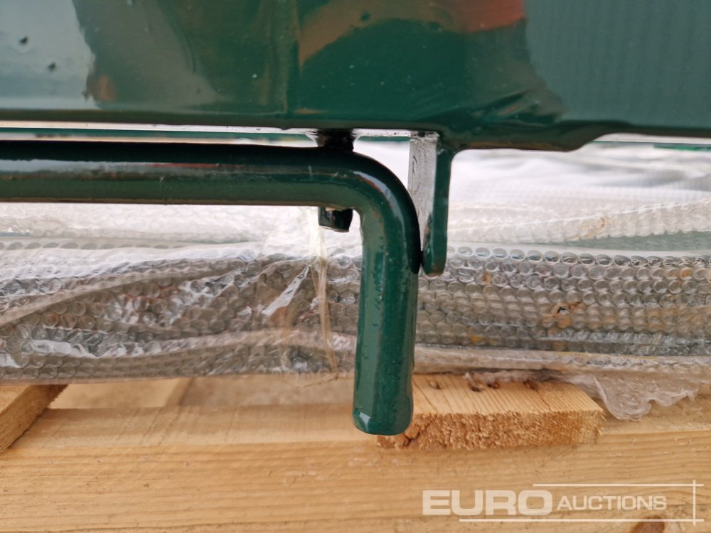 Εξοπλισμού κατασκευών 3m x 2.3m Heavy Duty Galvanized Powder Coated Gate (2 of), 100mm x 100mm Post (2 of), Assembly Kit (Green): φωτογραφία 8