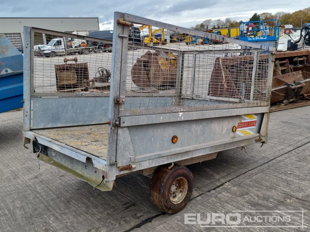Bateson Trailers 750kg Single Axle Dropside Plant Trailer - Τρέιλερ μεταφοράς μηχανημάτων: φωτογραφία 5 Bateson Trailers 750kg Single Axle Dropside Plant Trailer - Τρέιλερ μεταφοράς μηχανημάτων: φωτογραφία 5