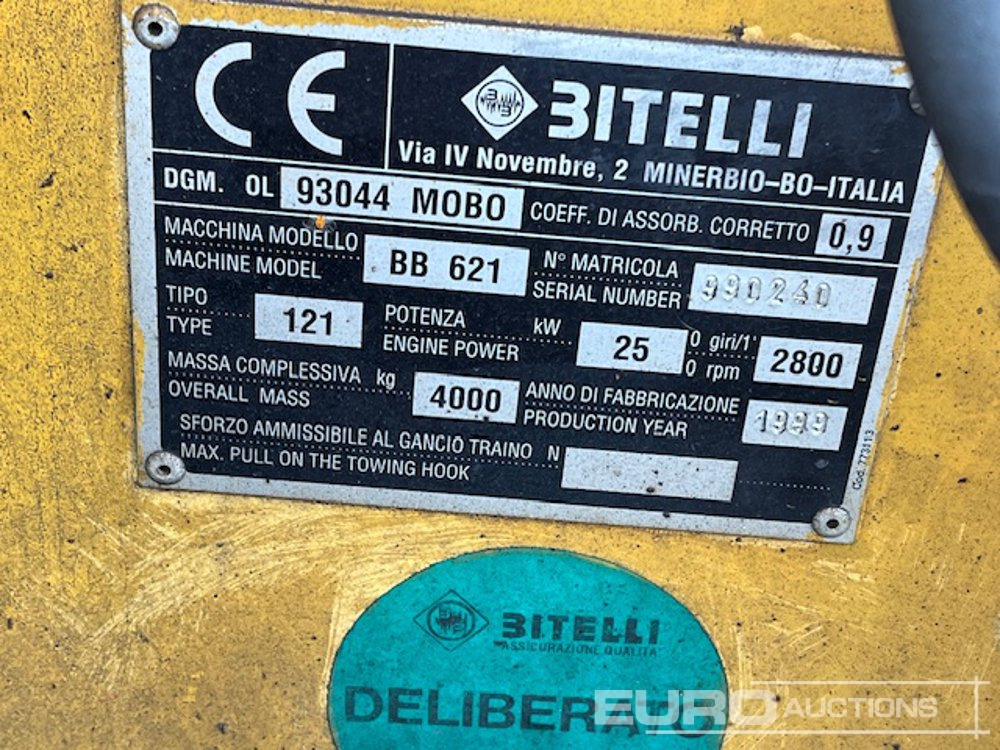 Διαστρωτήρας ασφάλτου Bitelli BB621: φωτογραφία 20