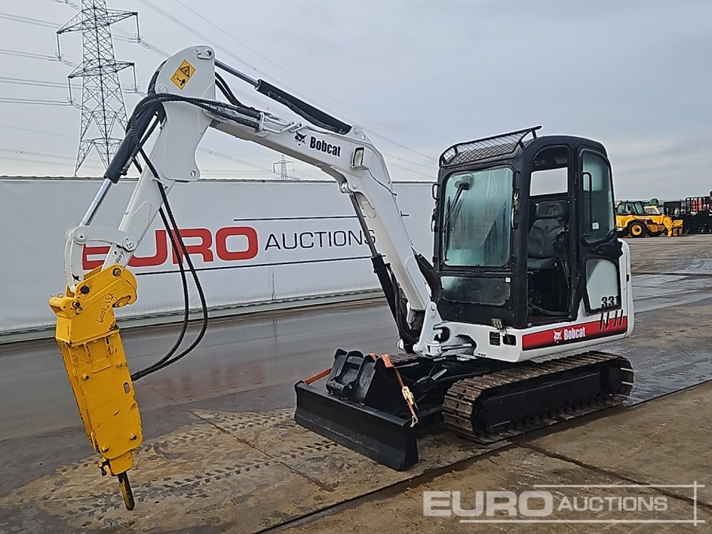 Bobcat 331G - Μίνι εκσκαφέας: φωτογραφία 1 Bobcat 331G - Μίνι εκσκαφέας: φωτογραφία 1