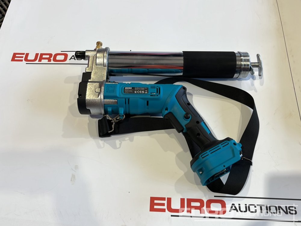 Εξοπλισμός γκαράζ Boss 21 Volt Lithium Battery Cordless Grease Gun, 2 Batteries, Charger, Case, Shoulder Strap, Extension Pieces and Fittings: φωτογραφία 10