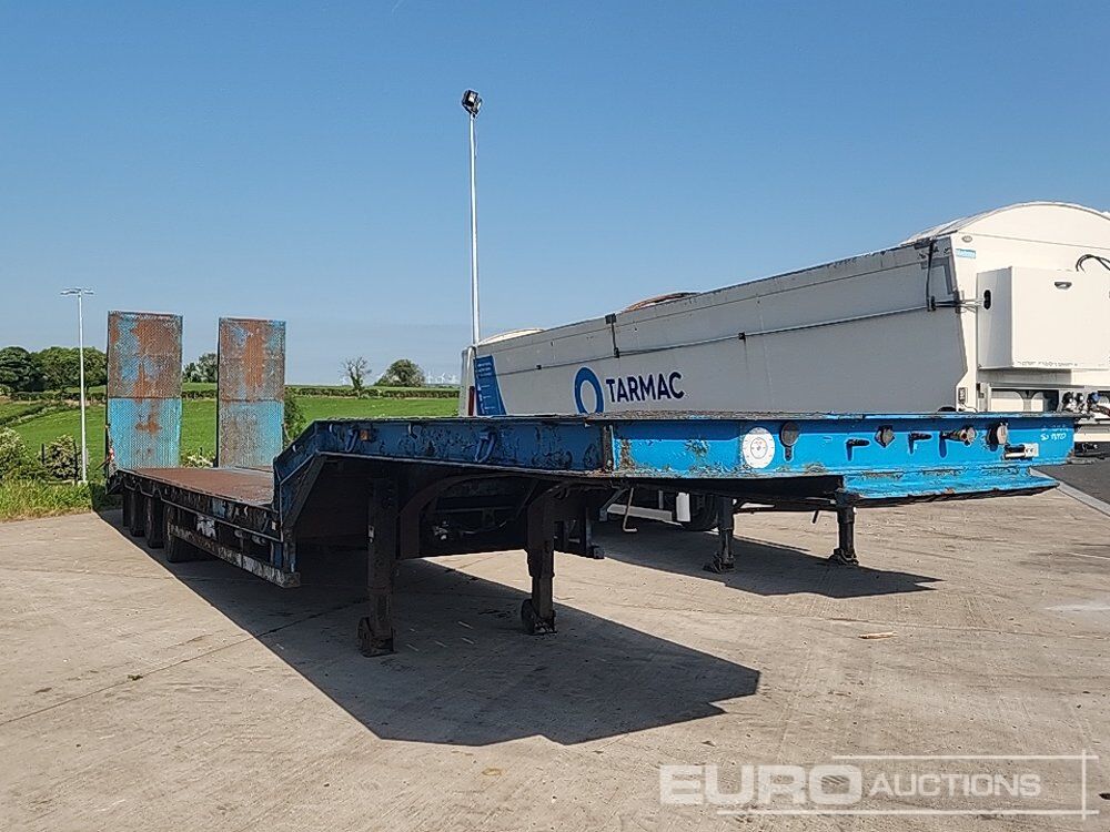 Chieftain Tri Axle Extendable Step Frame Low Loader Trailer, Hydraulic Ramps - Επικαθήμενο με χαμηλό δάπεδο: φωτογραφία 4 Chieftain Tri Axle Extendable Step Frame Low Loader Trailer, Hydraulic Ramps - Επικαθήμενο με χαμηλό δάπεδο: φωτογραφία 4