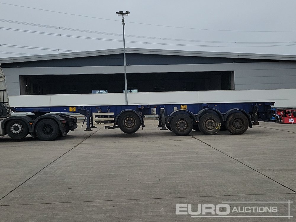 Dennison Trailers 4 Axle 40' Skeleton Trailer, Front Lift Axle, Twist Locks - Επικαθήμενο πλατφόρμα/ Καρότσα: φωτογραφία 2 Dennison Trailers 4 Axle 40' Skeleton Trailer, Front Lift Axle, Twist Locks - Επικαθήμενο πλατφόρμα/ Καρότσα: φωτογραφία 2
