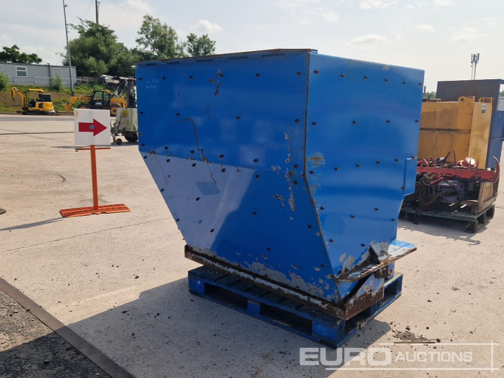 Fabcon FB15 Hydraulic Skip to suiy Forklift - Ανατρεπόμενος κάδος: φωτογραφία 1 Fabcon FB15 Hydraulic Skip to suiy Forklift - Ανατρεπόμενος κάδος: φωτογραφία 1
