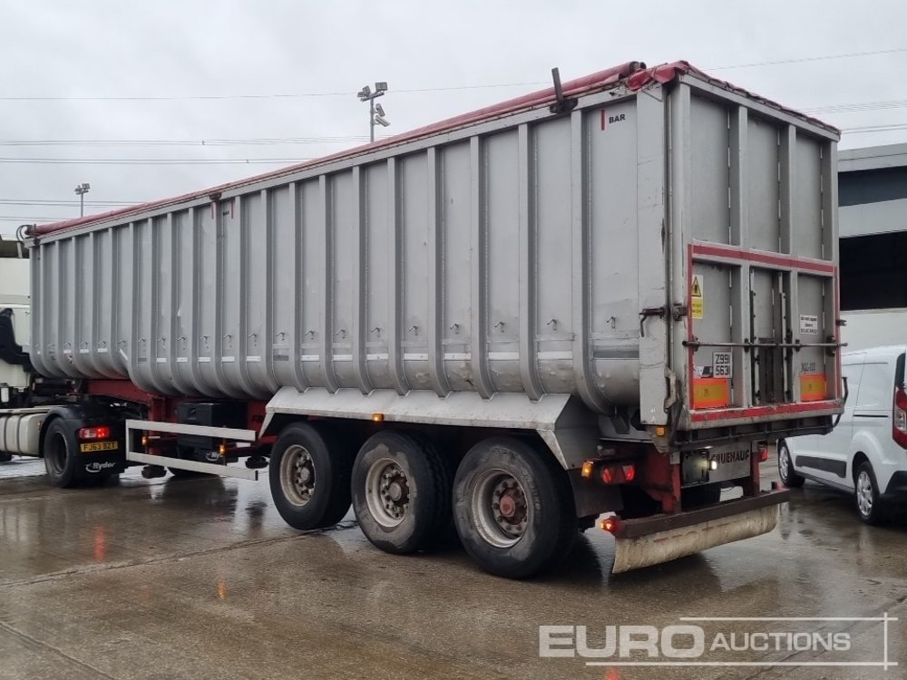 Fruehauf Tri Axle Bulk Tipper Trailer, Easy Sheet (CAT C - Insurance Loss) - Επικαθήμενο ανατρεπόμενο: φωτογραφία 3 Fruehauf Tri Axle Bulk Tipper Trailer, Easy Sheet (CAT C - Insurance Loss) - Επικαθήμενο ανατρεπόμενο: φωτογραφία 3