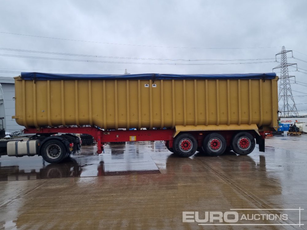 Fruehauf Tri Axle Bulk Tipping Trailer, Easy Sheet - Επικαθήμενο ανατρεπόμενο: φωτογραφία 2 Fruehauf Tri Axle Bulk Tipping Trailer, Easy Sheet - Επικαθήμενο ανατρεπόμενο: φωτογραφία 2