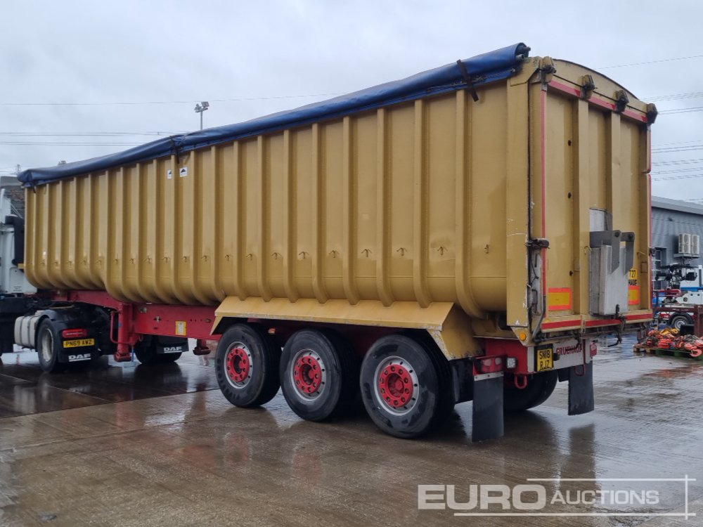 Fruehauf Tri Axle Bulk Tipping Trailer, Easy Sheet - Επικαθήμενο ανατρεπόμενο: φωτογραφία 3 Fruehauf Tri Axle Bulk Tipping Trailer, Easy Sheet - Επικαθήμενο ανατρεπόμενο: φωτογραφία 3