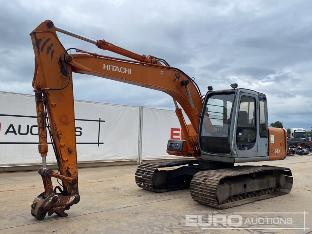 Hitachi EX120-5 - Ερπυστριοφόρος εκσκαφέας: φωτογραφία 1 Hitachi EX120-5 - Ερπυστριοφόρος εκσκαφέας: φωτογραφία 1