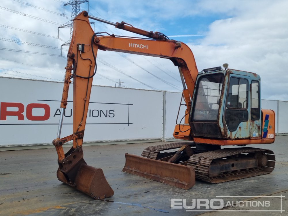 Hitachi EX60 - Μίνι εκσκαφέας: φωτογραφία 1 Hitachi EX60 - Μίνι εκσκαφέας: φωτογραφία 1