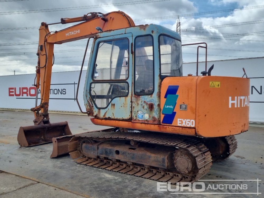 Hitachi EX60 - Μίνι εκσκαφέας: φωτογραφία 3 Hitachi EX60 - Μίνι εκσκαφέας: φωτογραφία 3