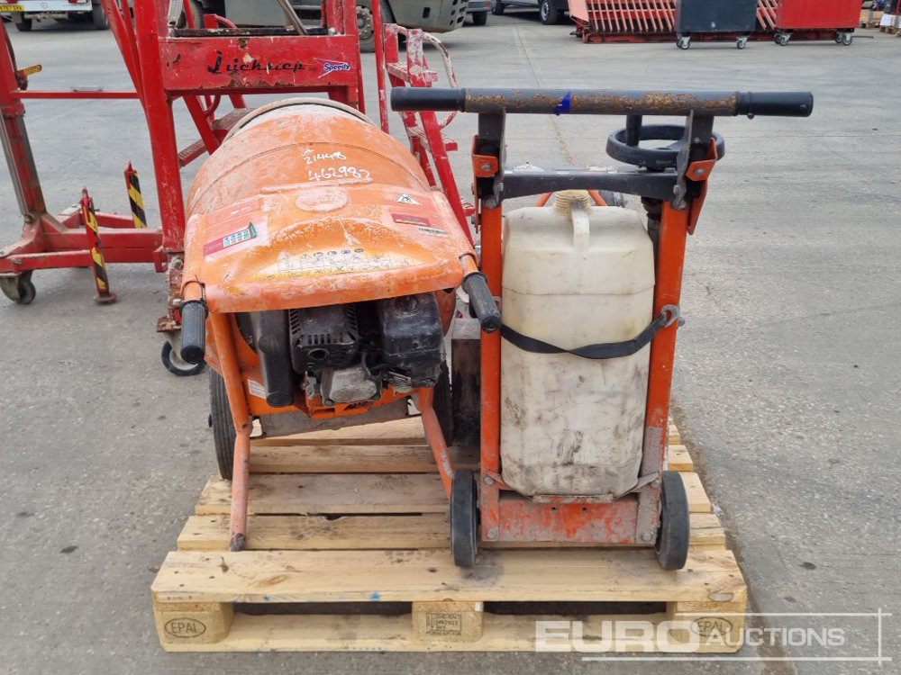 Husqvarna FS400LV Petrol Floor Saw, Belle Minimix 150 Petrol Cement Mixer, Honda Engine - Μηχανών ασφάλτου: φωτογραφία 4 Husqvarna FS400LV Petrol Floor Saw, Belle Minimix 150 Petrol Cement Mixer, Honda Engine - Μηχανών ασφάλτου: φωτογραφία 4