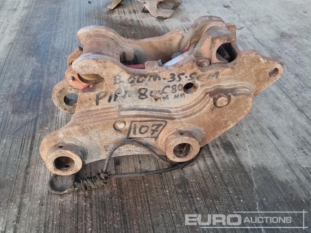 Ταχυσύνδεσμος Hydraulic Double Lock Quick Hitch 80mm Pin to suit 20 Ton Excavator: φωτογραφία 6 Ταχυσύνδεσμος Hydraulic Double Lock Quick Hitch 80mm Pin to suit 20 Ton Excavator: φωτογραφία 6