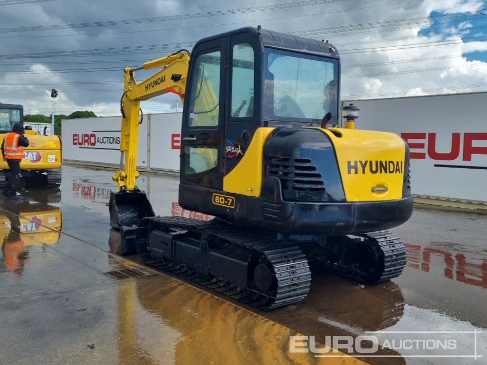 Hyundai R60-7 - Μίνι εκσκαφέας: φωτογραφία 3 Hyundai R60-7 - Μίνι εκσκαφέας: φωτογραφία 3