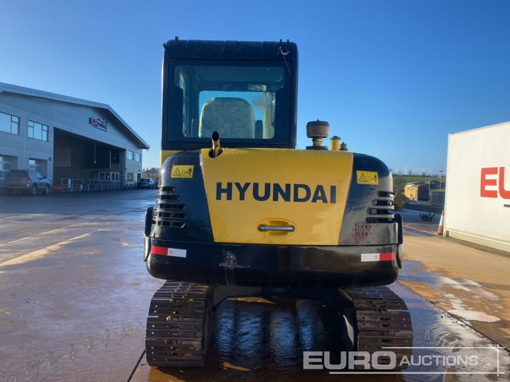 Hyundai R60-7 - Μίνι εκσκαφέας: φωτογραφία 4 Hyundai R60-7 - Μίνι εκσκαφέας: φωτογραφία 4