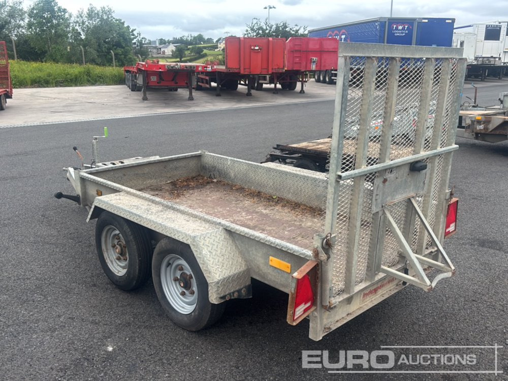 Indespension 2.7 Ton Twin Axle Plant Trailer, Ramp - Τρέιλερ μεταφοράς μηχανημάτων: φωτογραφία 3 Indespension 2.7 Ton Twin Axle Plant Trailer, Ramp - Τρέιλερ μεταφοράς μηχανημάτων: φωτογραφία 3