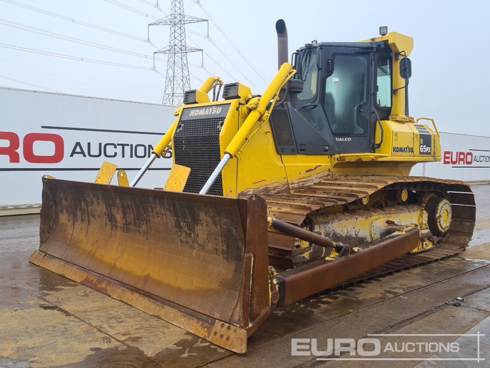 Komatsu D65PX-15 - Μπουλντόζα: φωτογραφία 1 Komatsu D65PX-15 - Μπουλντόζα: φωτογραφία 1