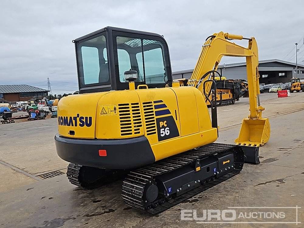 Komatsu PC56-7 - Μίνι εκσκαφέας: φωτογραφία 5 Komatsu PC56-7 - Μίνι εκσκαφέας: φωτογραφία 5