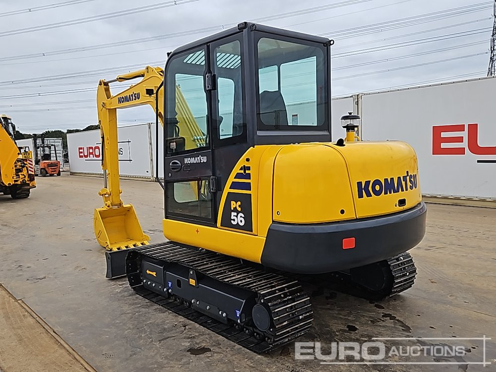 Komatsu PC56-7 - Μίνι εκσκαφέας: φωτογραφία 3 Komatsu PC56-7 - Μίνι εκσκαφέας: φωτογραφία 3