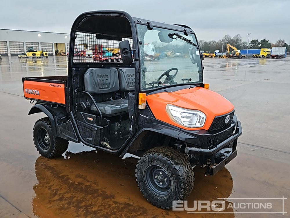 Τετράκλινα Kubota 4WD Diesel Utility Vehicle, Power Steering, Hydraulic Tipping Body: φωτογραφία 7