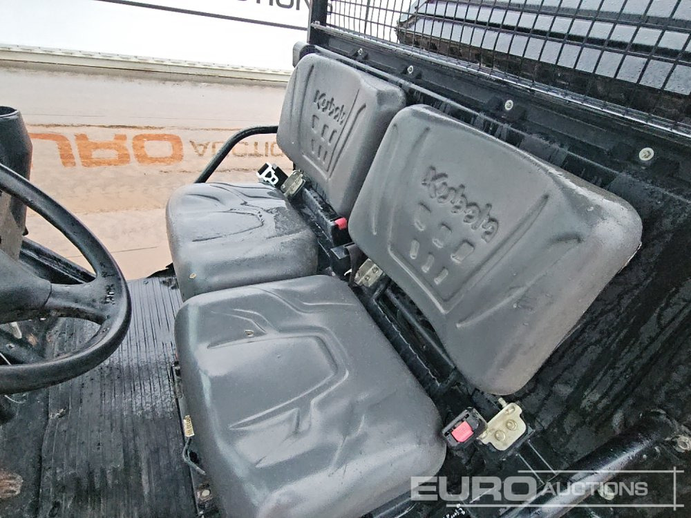 Τετράκλινα Kubota 4WD Diesel Utility Vehicle, Power Steering, Hydraulic Tipping Body: φωτογραφία 27