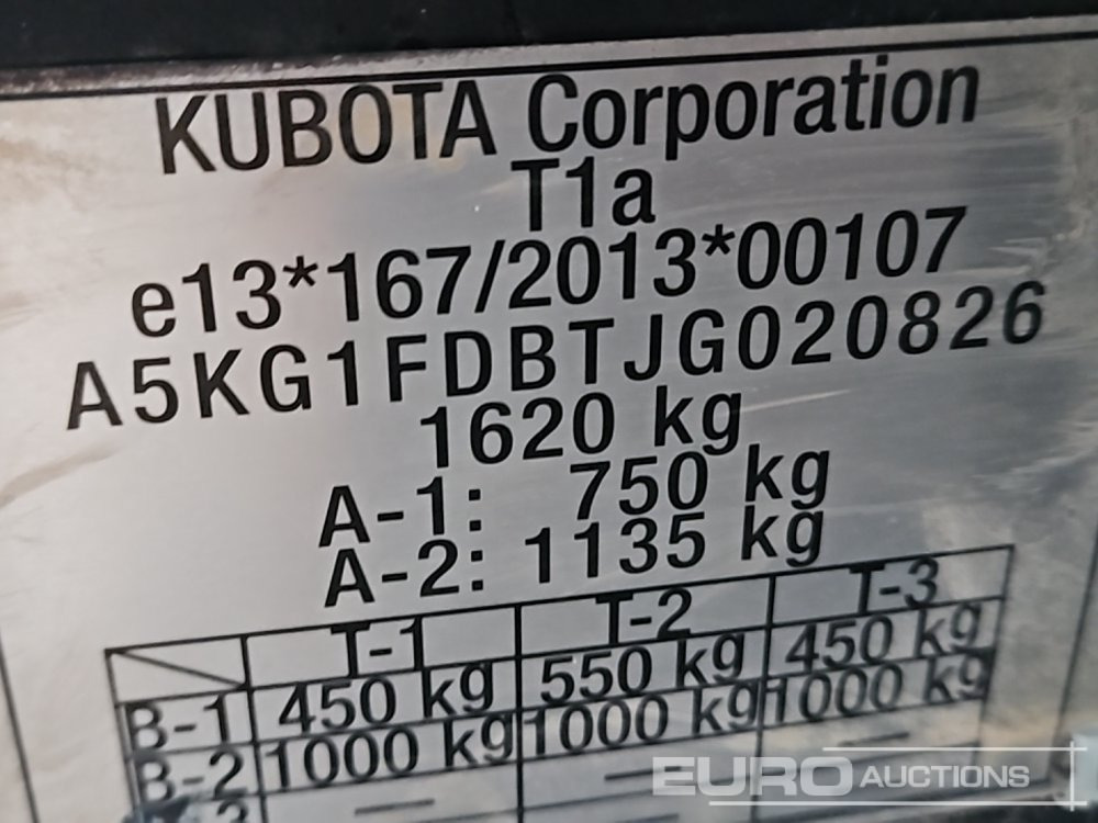 Τετράκλινα Kubota 4WD Diesel Utility Vehicle, Power Steering, Hydraulic Tipping Body: φωτογραφία 40