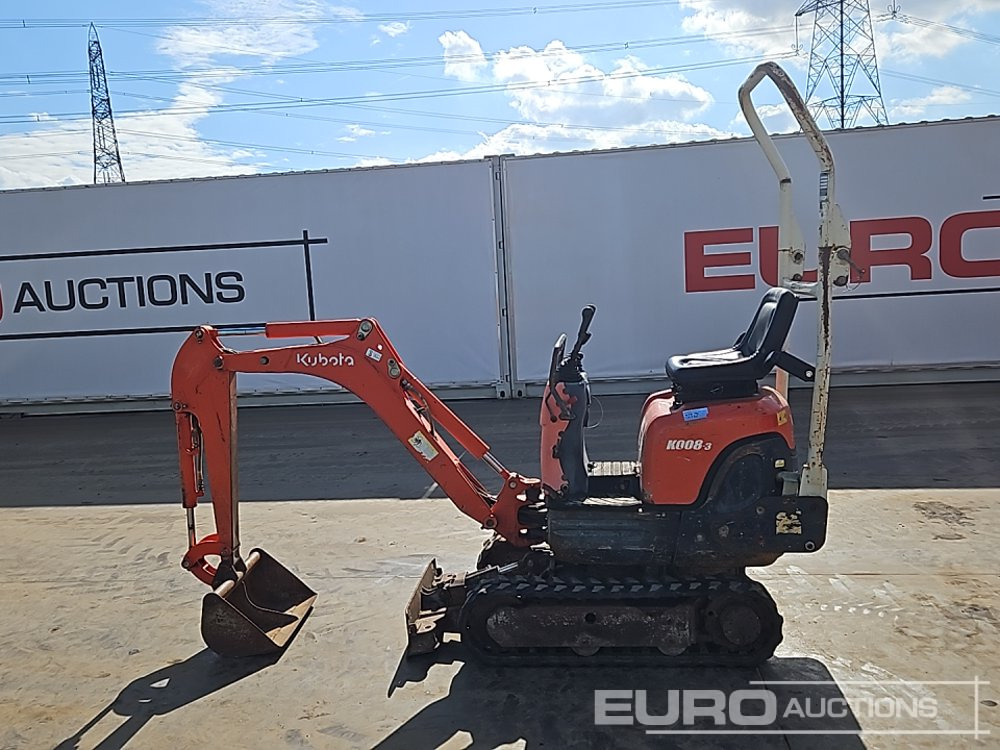 Kubota K008-3 - Μίνι εκσκαφέας: φωτογραφία 2 Kubota K008-3 - Μίνι εκσκαφέας: φωτογραφία 2
