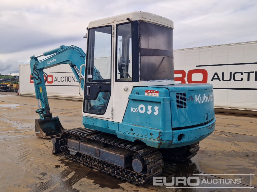 Kubota KX-033 - Μίνι εκσκαφέας: φωτογραφία 3 Kubota KX-033 - Μίνι εκσκαφέας: φωτογραφία 3