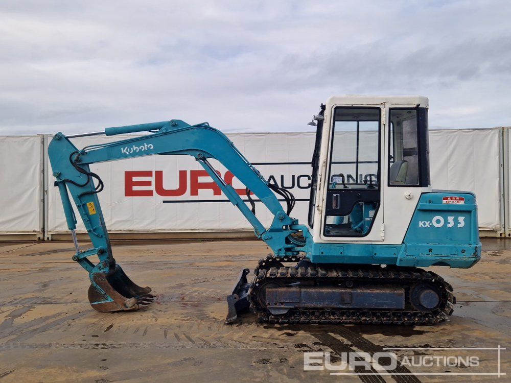 Kubota KX-033 - Μίνι εκσκαφέας: φωτογραφία 2 Kubota KX-033 - Μίνι εκσκαφέας: φωτογραφία 2