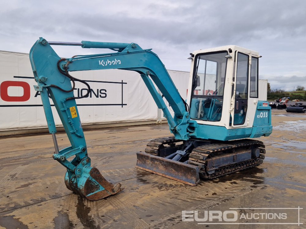 Kubota KX-033 - Μίνι εκσκαφέας: φωτογραφία 1 Kubota KX-033 - Μίνι εκσκαφέας: φωτογραφία 1