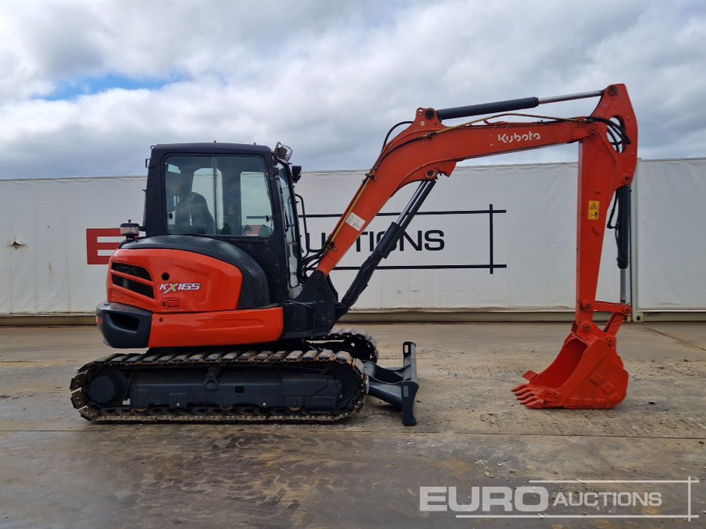 Μίνι εκσκαφέας Kubota KX165-5: φωτογραφία 6