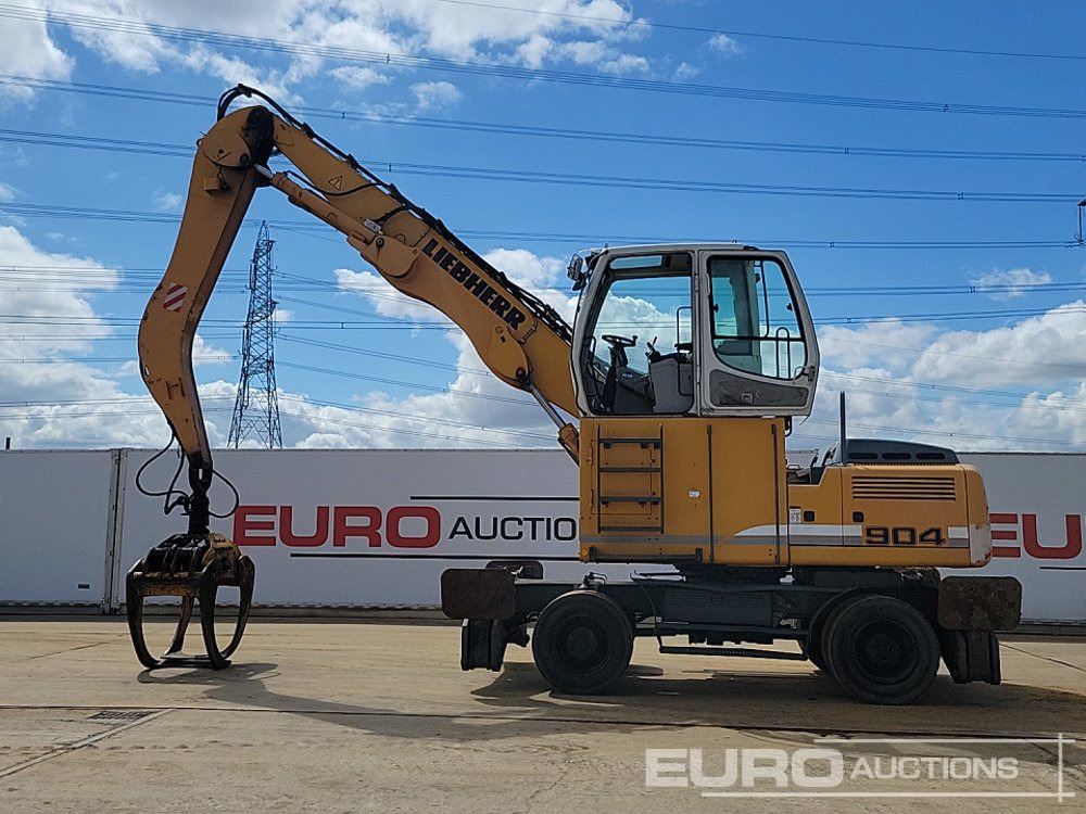 Liebherr A904C Litronic - Τροχοφόρος εκσκαφέας: φωτογραφία 2 Liebherr A904C Litronic - Τροχοφόρος εκσκαφέας: φωτογραφία 2