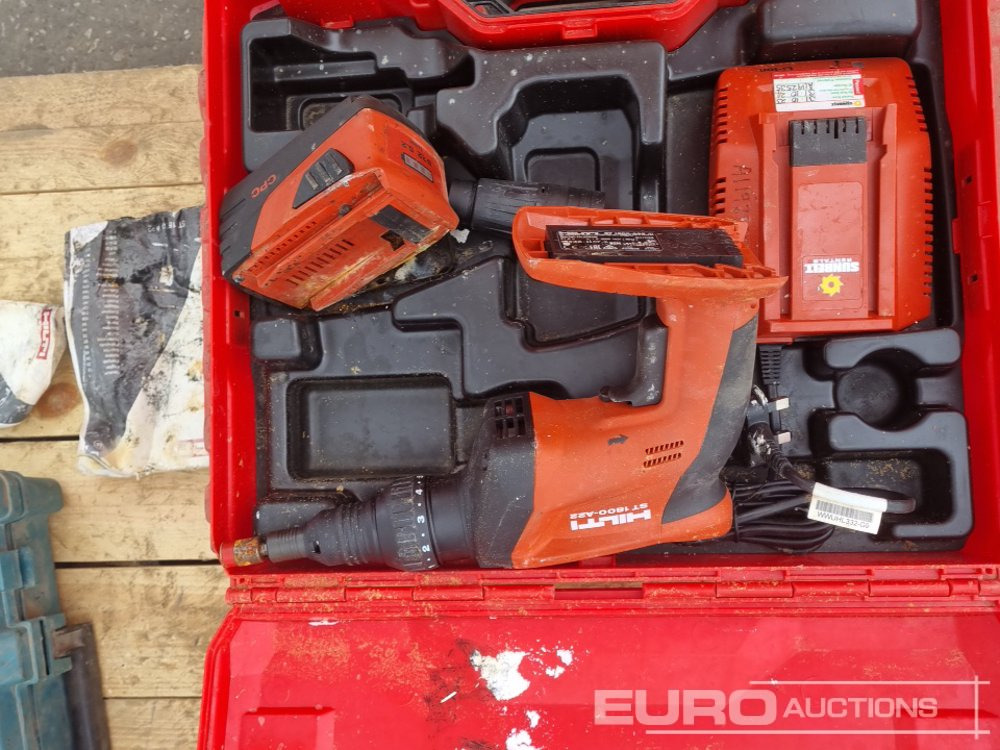 Εξοπλισμού κατασκευών Makita 110Volt Drill, 110Volt Die Grinder, 110Volt 9" Grinder, 110Volt Rip Saw, 110Volt Jig Saw, Petrol Chainsaw Body, Hilti Battery Metal Construction Driver, Hilti 110 Volt Hammer Drill, Hilti Batte: φωτογραφία 31