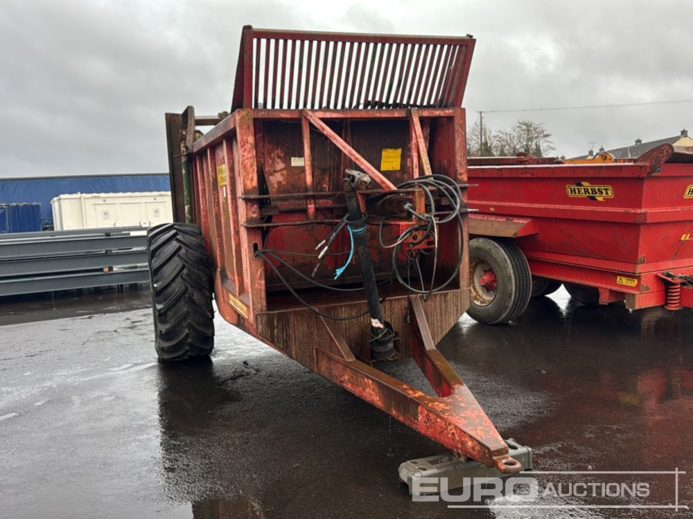 Ρυμούλκα για τρακτέρ Marshall VES1500 Single Axle Muck Spreader: φωτογραφία 6 Ρυμούλκα για τρακτέρ Marshall VES1500 Single Axle Muck Spreader: φωτογραφία 6