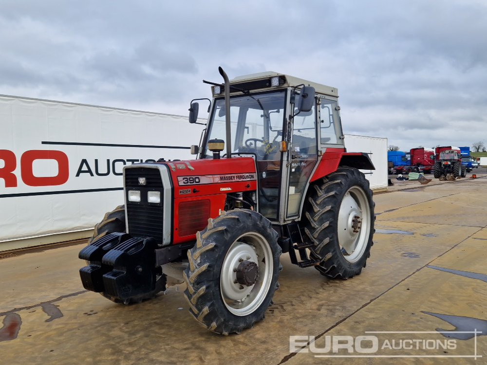 Massey Ferguson 390 - Τρακτέρ: φωτογραφία 1 Massey Ferguson 390 - Τρακτέρ: φωτογραφία 1