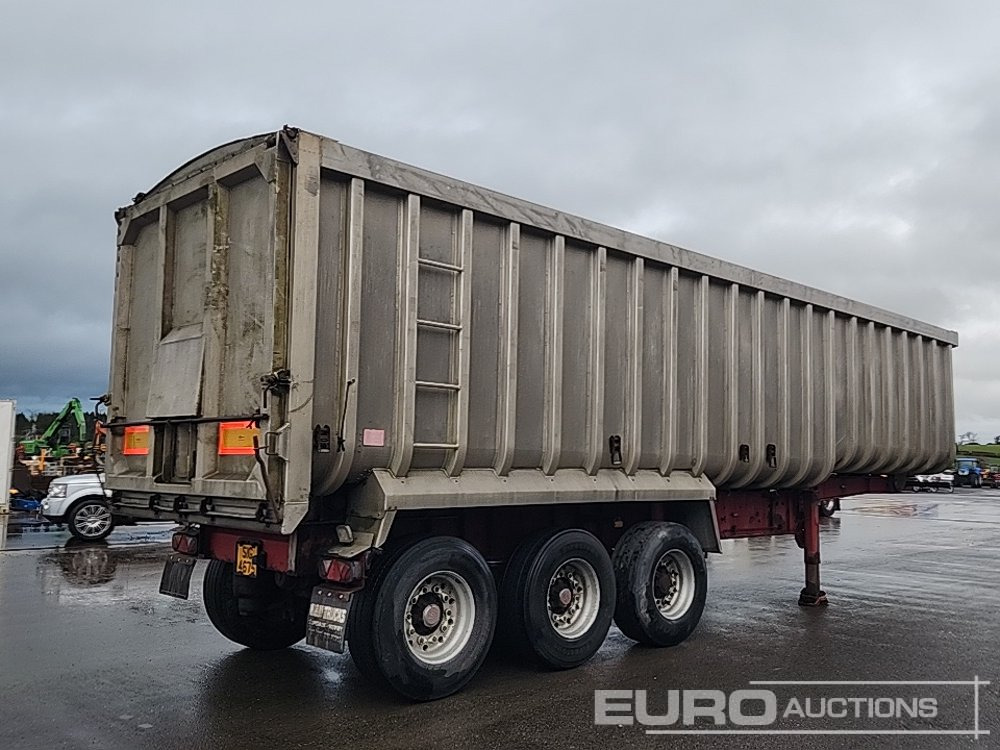 Montacon Tri Axle Bulk Tipping Trailer, Roll Over Cover - Επικαθήμενο ανατρεπόμενο: φωτογραφία 3 Montacon Tri Axle Bulk Tipping Trailer, Roll Over Cover - Επικαθήμενο ανατρεπόμενο: φωτογραφία 3