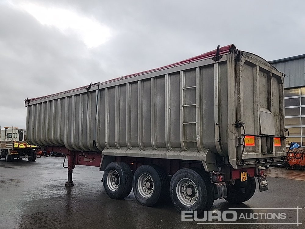 Montacon Tri Axle Bulk Tipping Trailer, Roll Over Cover - Επικαθήμενο ανατρεπόμενο: φωτογραφία 2 Montacon Tri Axle Bulk Tipping Trailer, Roll Over Cover - Επικαθήμενο ανατρεπόμενο: φωτογραφία 2