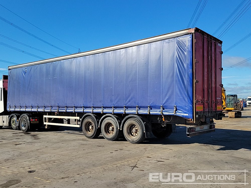 Montracon Tri Axle Curtainsider Trailer - Επικαθήμενο κουρτίνα: φωτογραφία 3 Montracon Tri Axle Curtainsider Trailer - Επικαθήμενο κουρτίνα: φωτογραφία 3