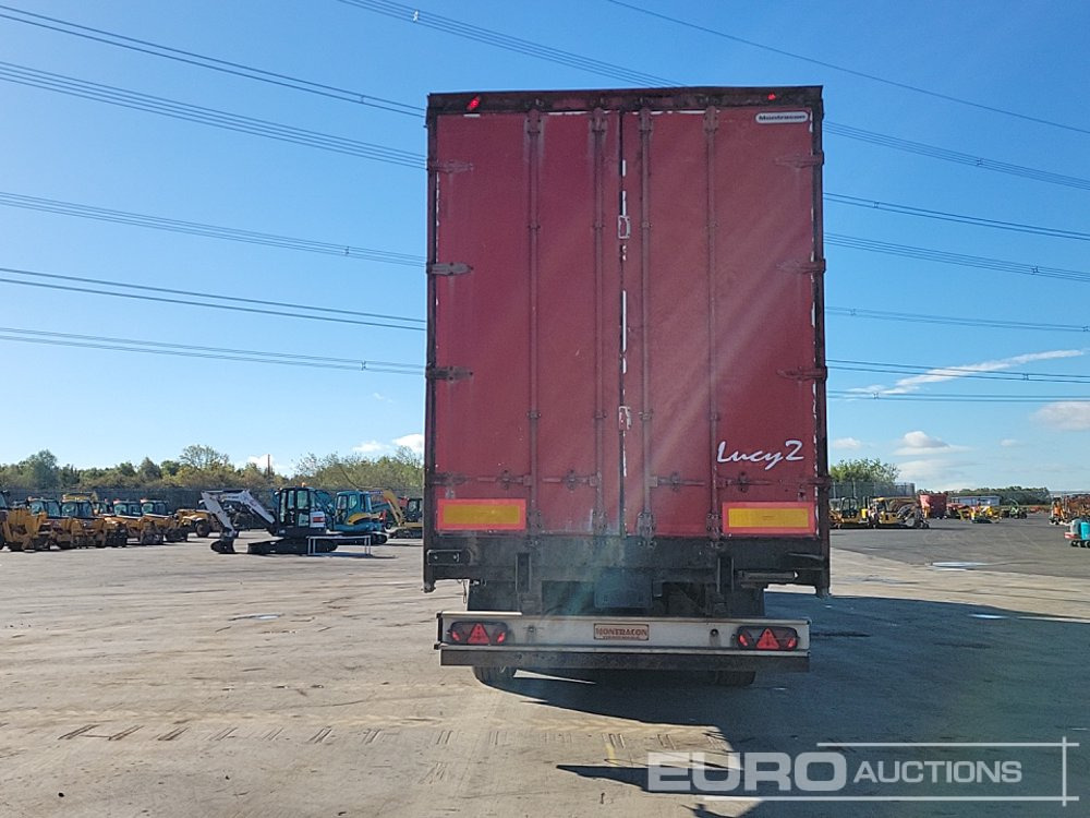Montracon Tri Axle Curtainsider Trailer - Επικαθήμενο κουρτίνα: φωτογραφία 4 Montracon Tri Axle Curtainsider Trailer - Επικαθήμενο κουρτίνα: φωτογραφία 4